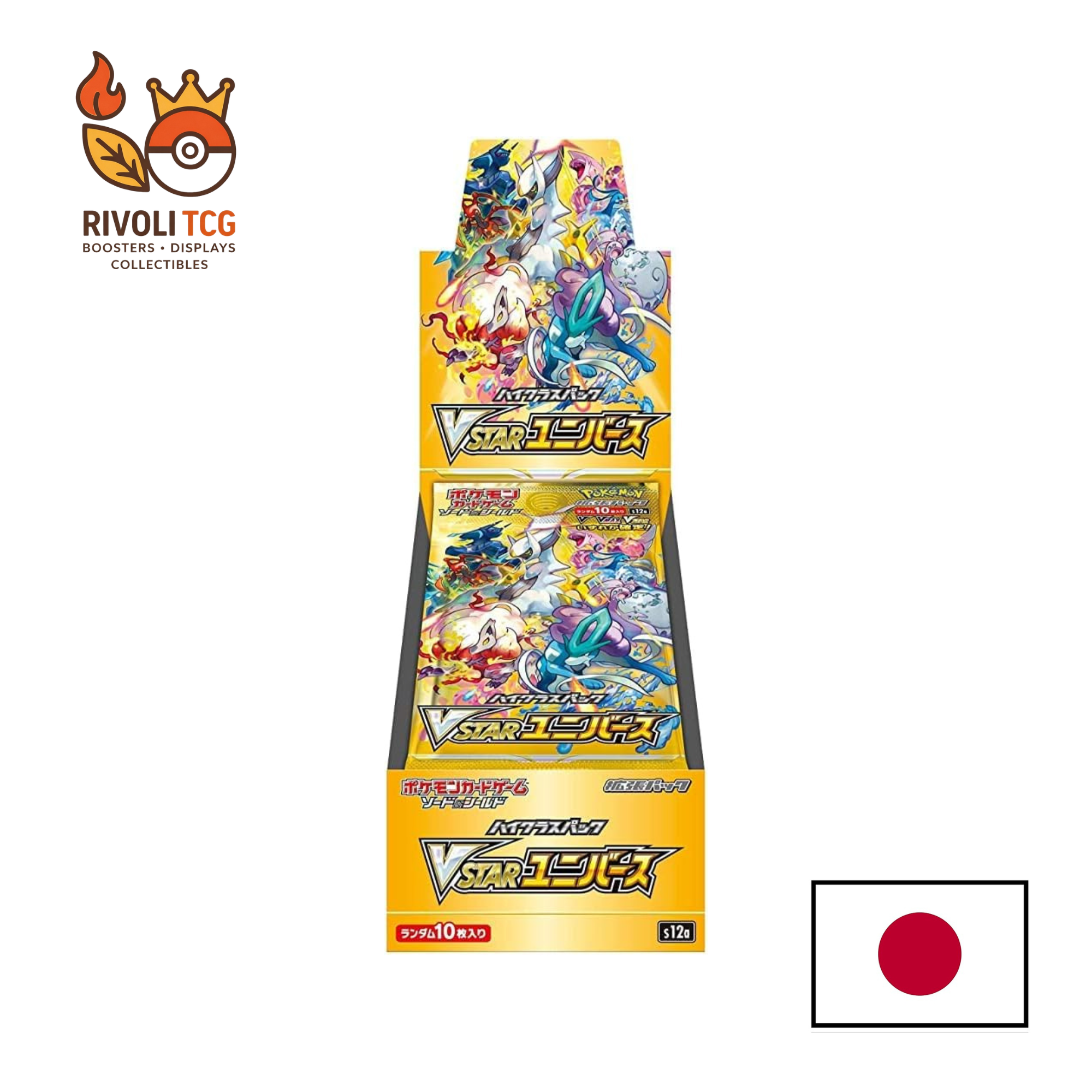 Display Pokémon JCC – VSTAR Universe (S12A) – Version Japonaise – Boîte de 10 Boosters
