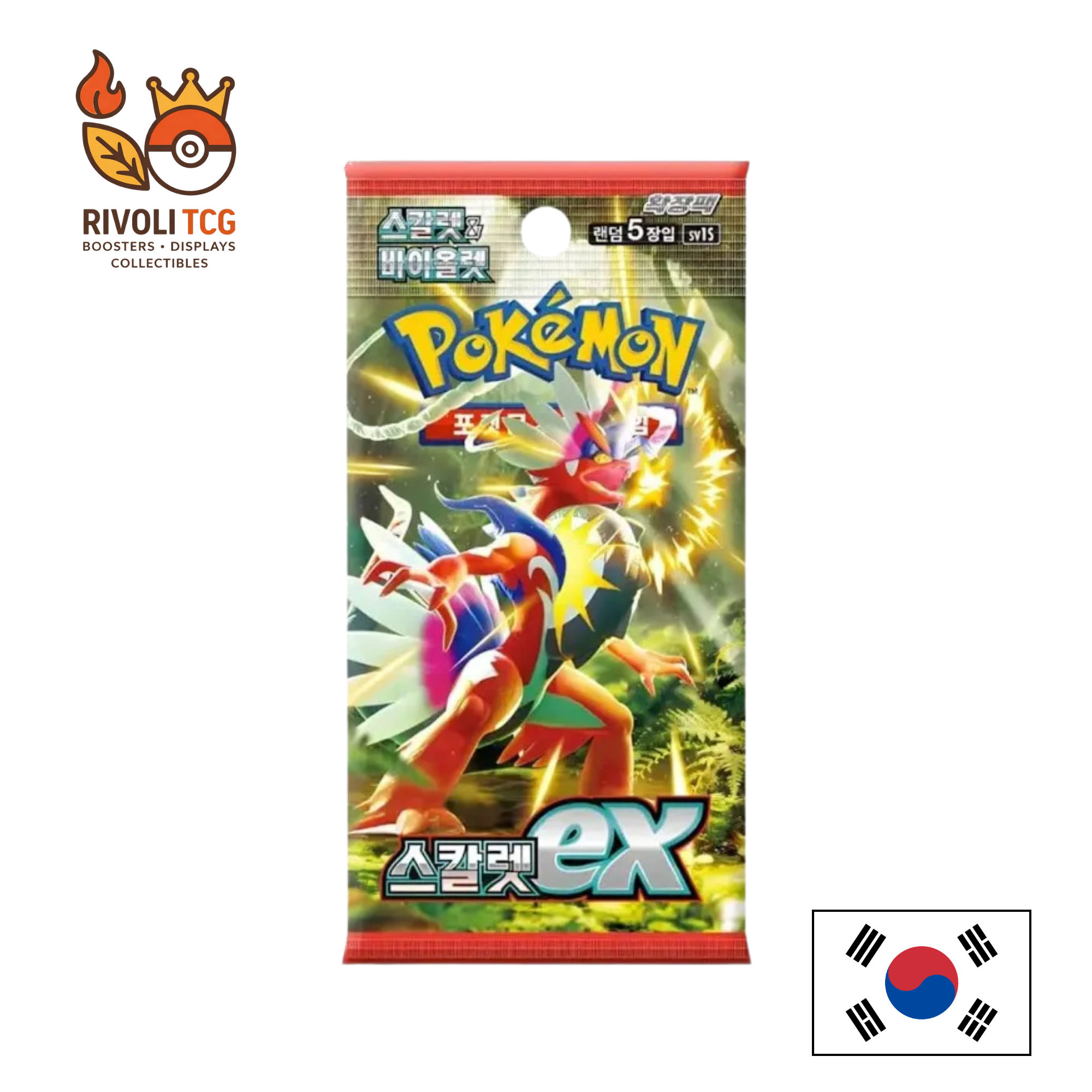 Booster Pokémon JCC – Scarlet ex (SV1S) – Version Coréenne