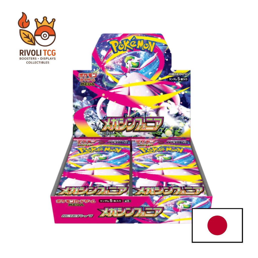 Display Pokémon JCC – Mega Symphonia (M1S) – Version Japonaise – Boîte de 30 Boosters