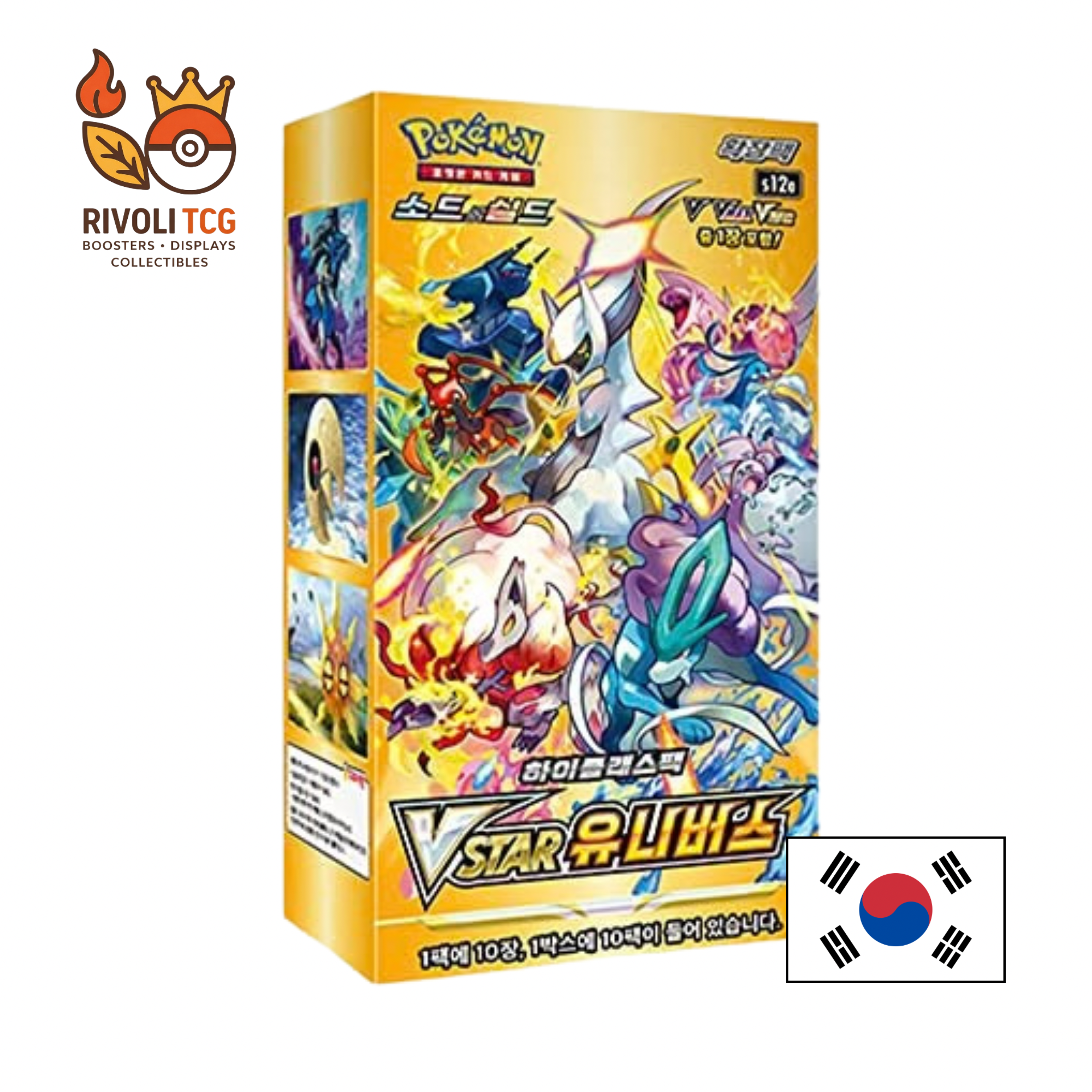 Display Pokémon JCC – VSTAR Universe (S12A) – Version Coréenne – Boîte de 10 Boosters
