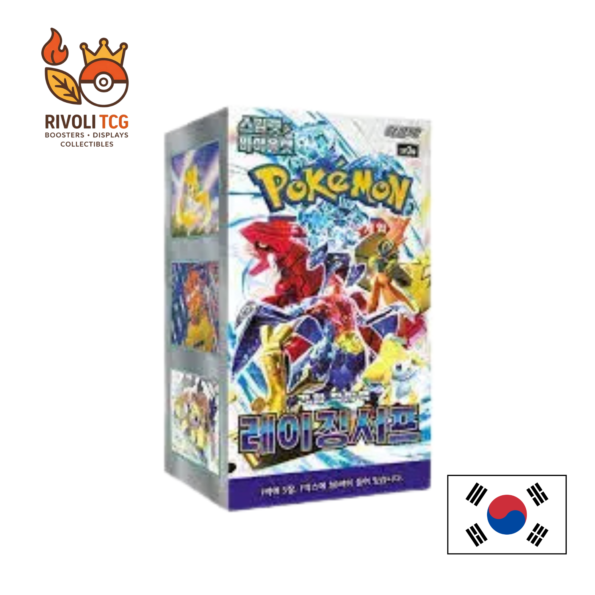 Display Pokémon JCC – Raging Surf (SV3a) – Version Coréenne – Boîte de 30 Boosters
