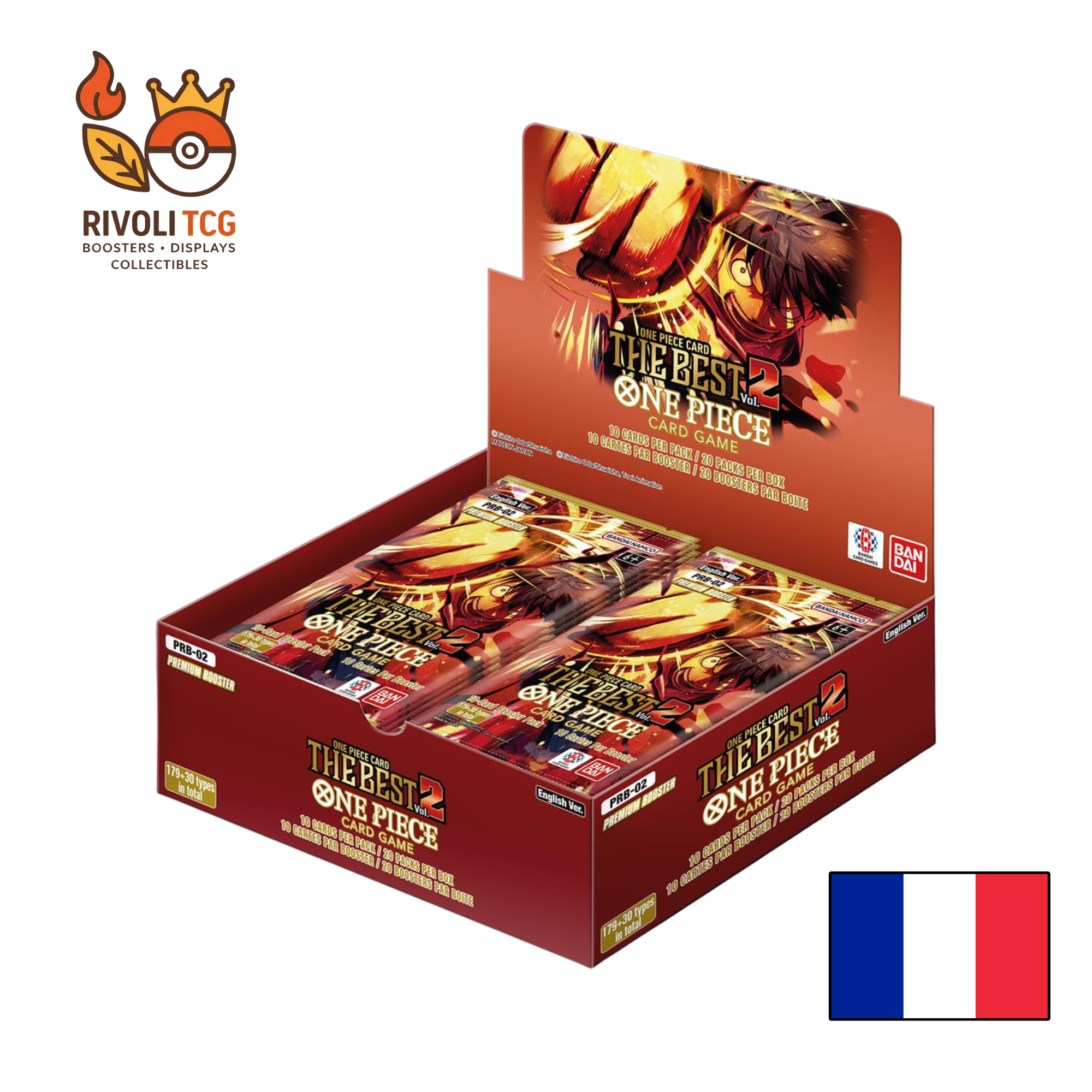 Display One Piece Français - 24 Boosters - PRB 02 - The Best Vol2
