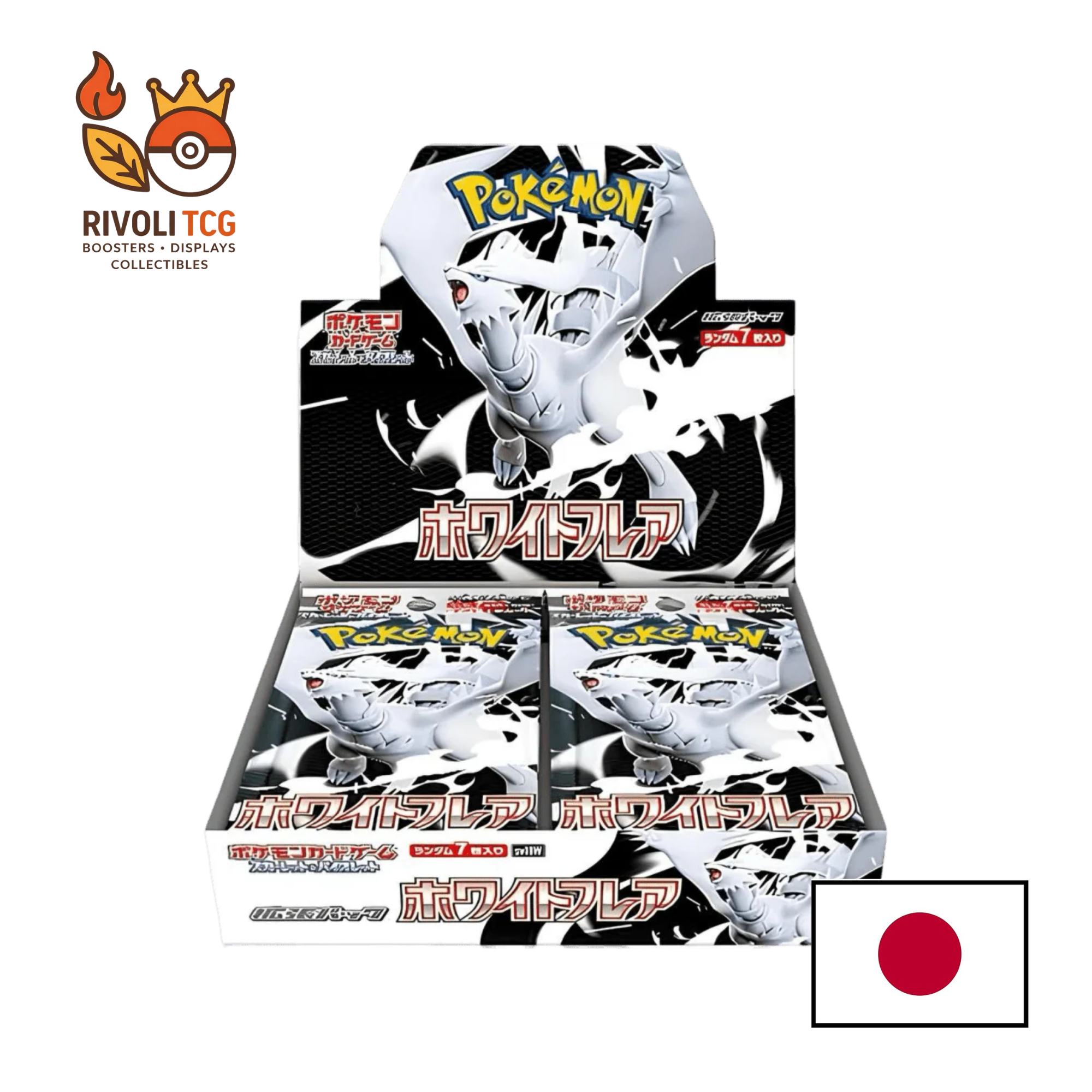 Display Pokémon JCC – White Flare (SV11W) – Version Japonaise – Boîte de 20 Boosters