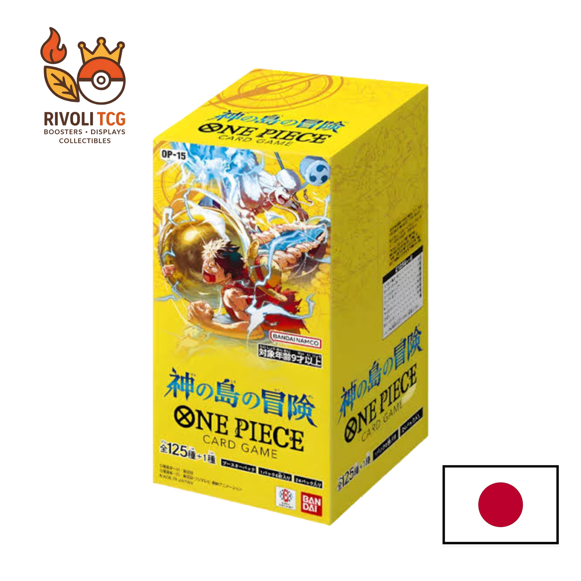Display One Piece Card Game – Adventure on Kami’s Island (OP-15) – Version Japonaise – Boîte de 24 Boosters