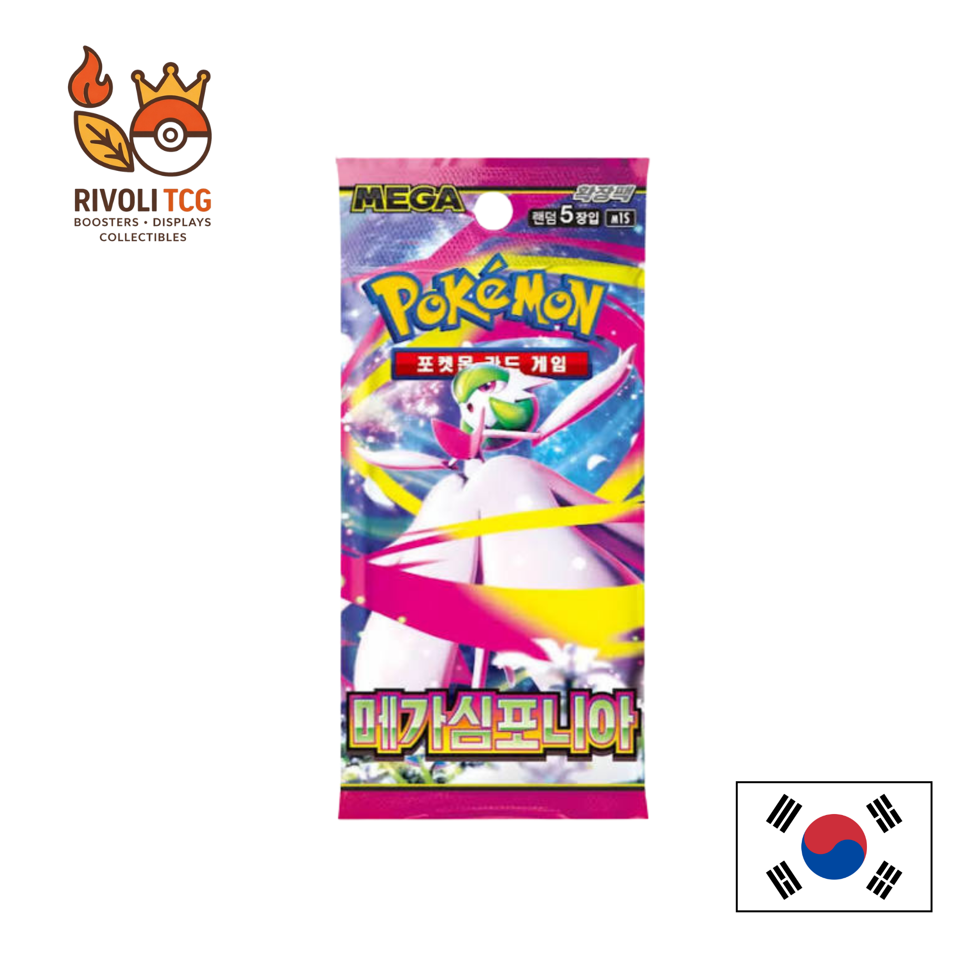 Booster Pokémon JCC – Mega Symphonia (M1S) – Version Coréenne