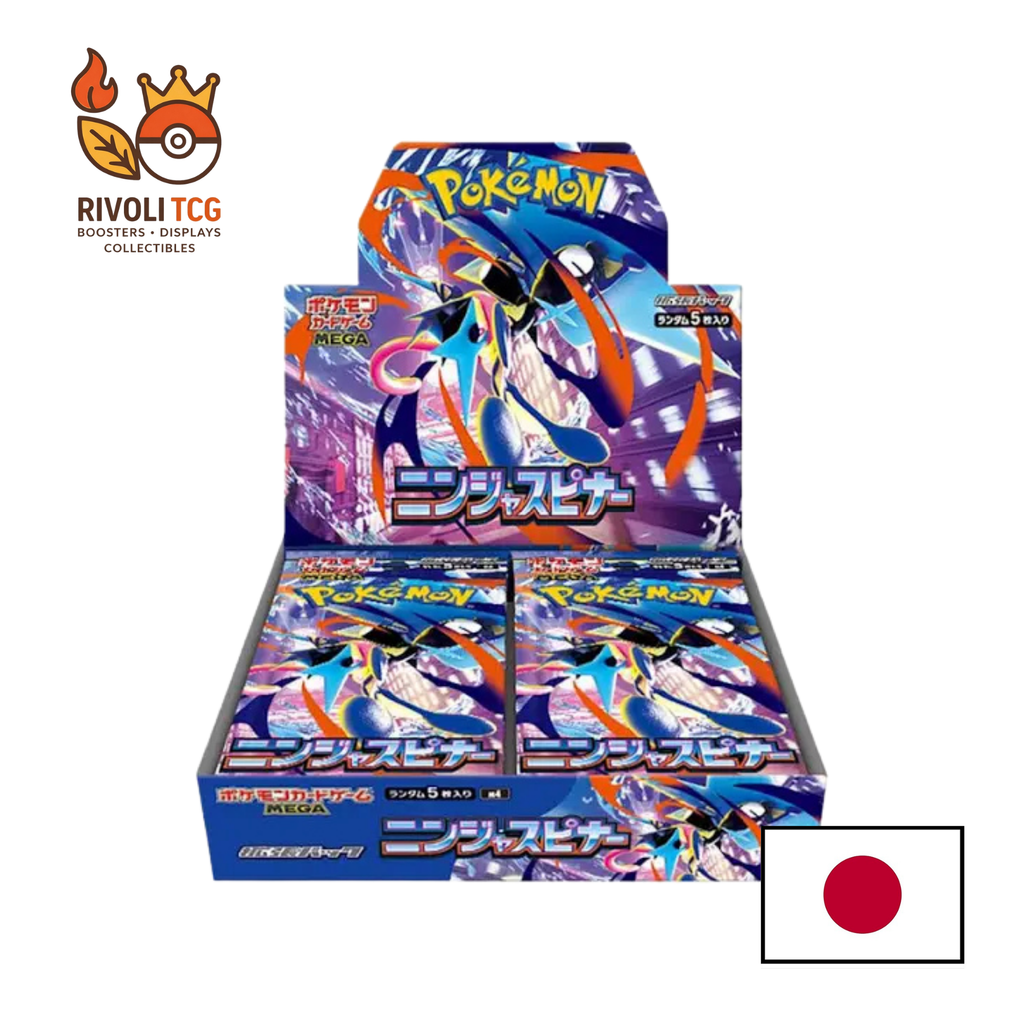 Display Pokémon JCC – Ninja Spinner (M4) – Version Japonaise – Boîte de 30 Boosters