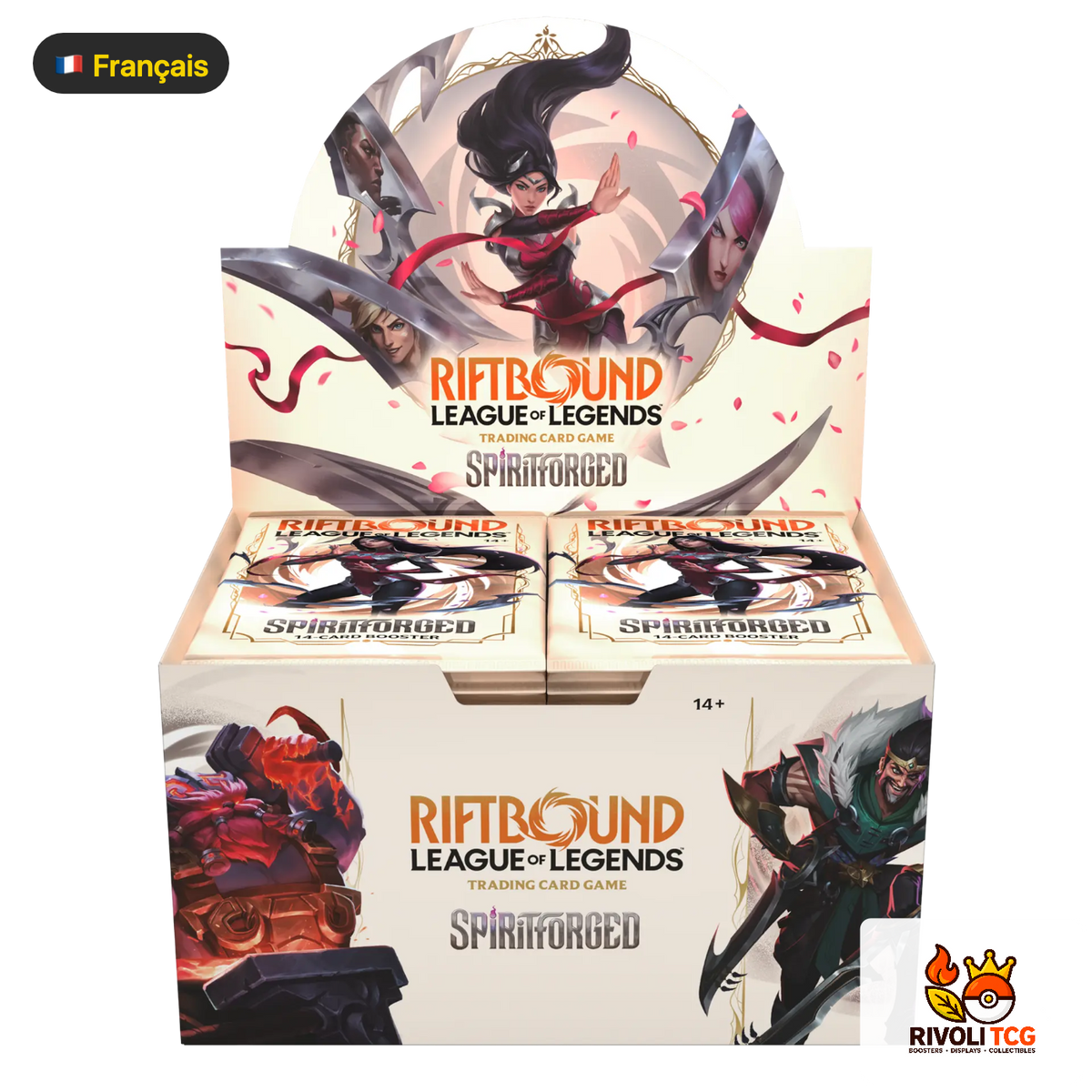 Display Riftbound — Armes Spirituelles (Set 2) — League of Legends TCG (Français) — 24 Boosters