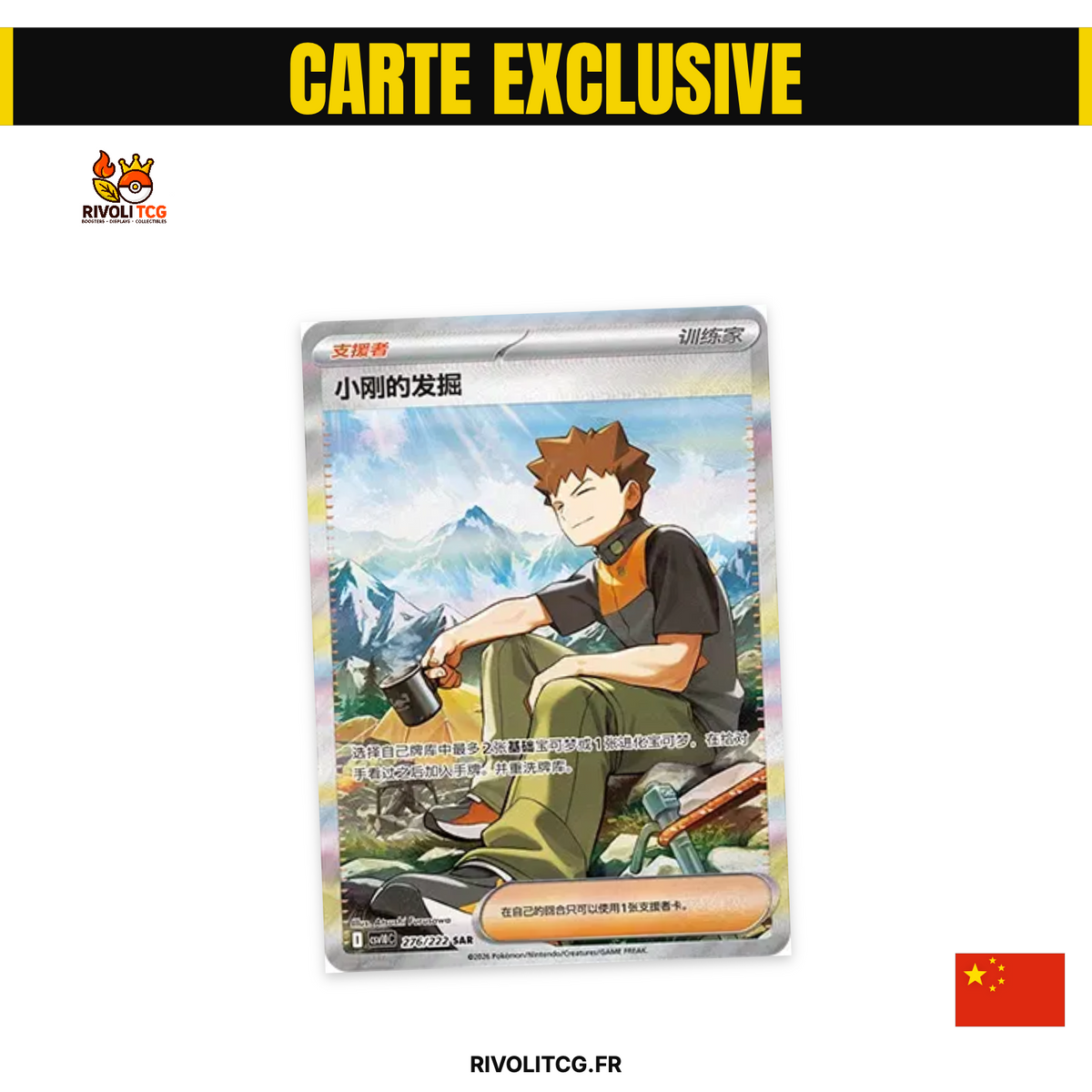 Display Pokémon – Chasing Glory Together (共逐荣光) CSV10C – Slim Box – Chinois Simplifié – 15 Boosters