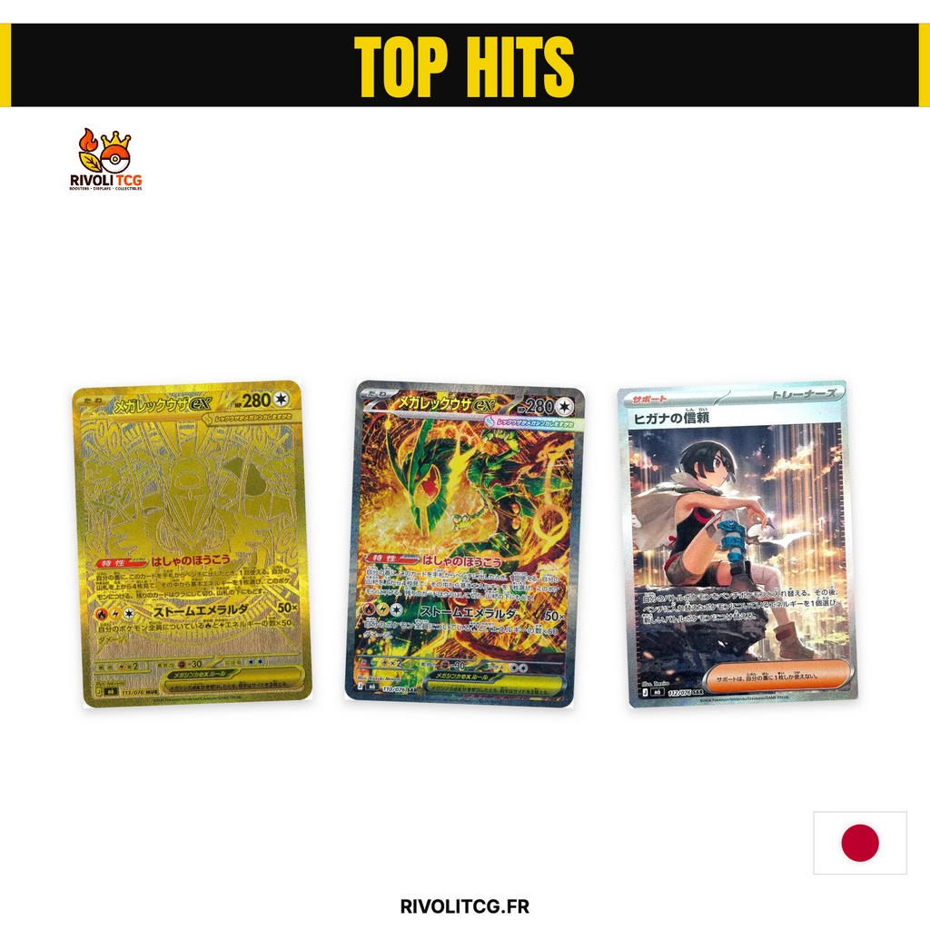 Display Pokémon Storm Emeralda M6 — Japonais — 30 Boosters