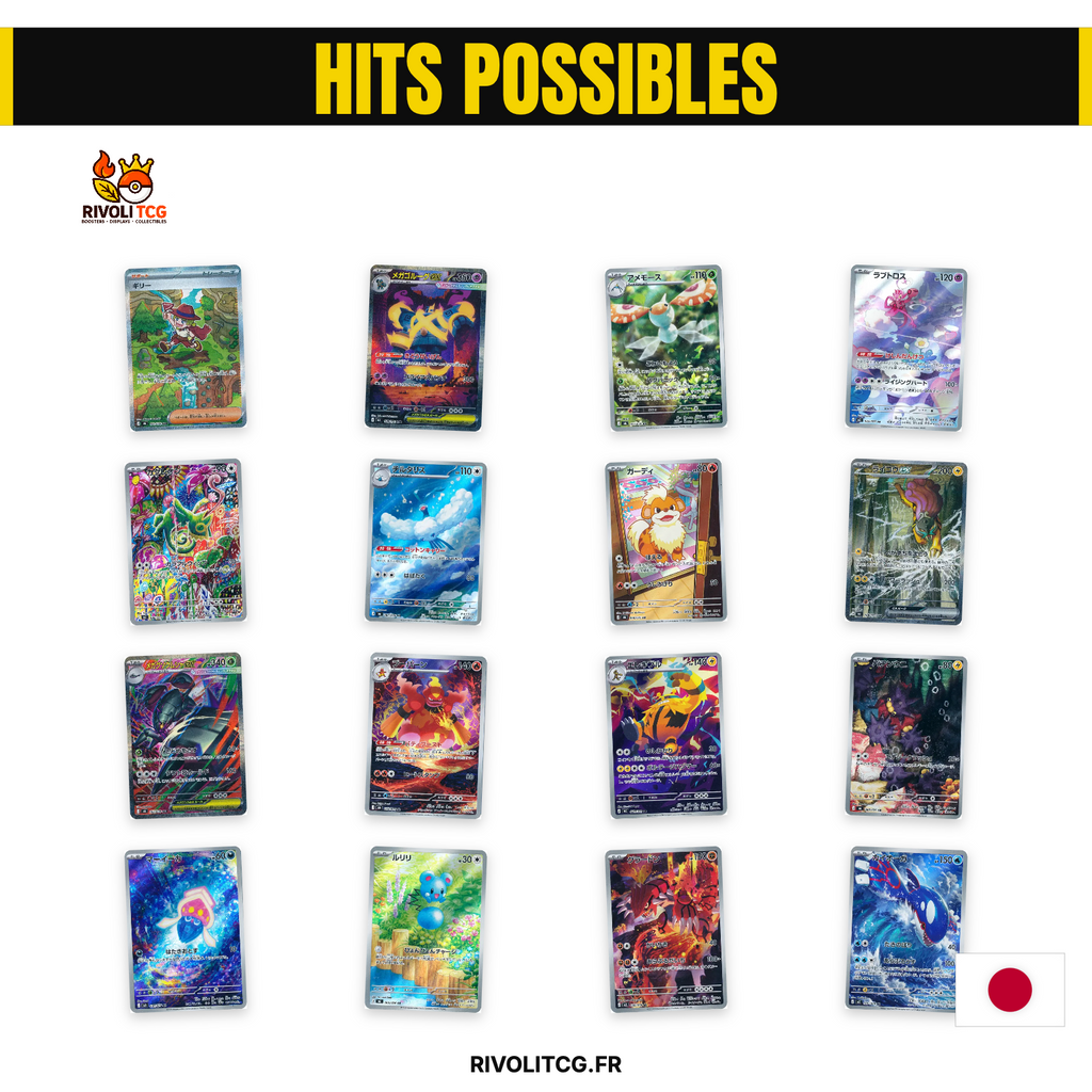 Display Pokémon Storm Emeralda M6 — Japonais — 30 Boosters