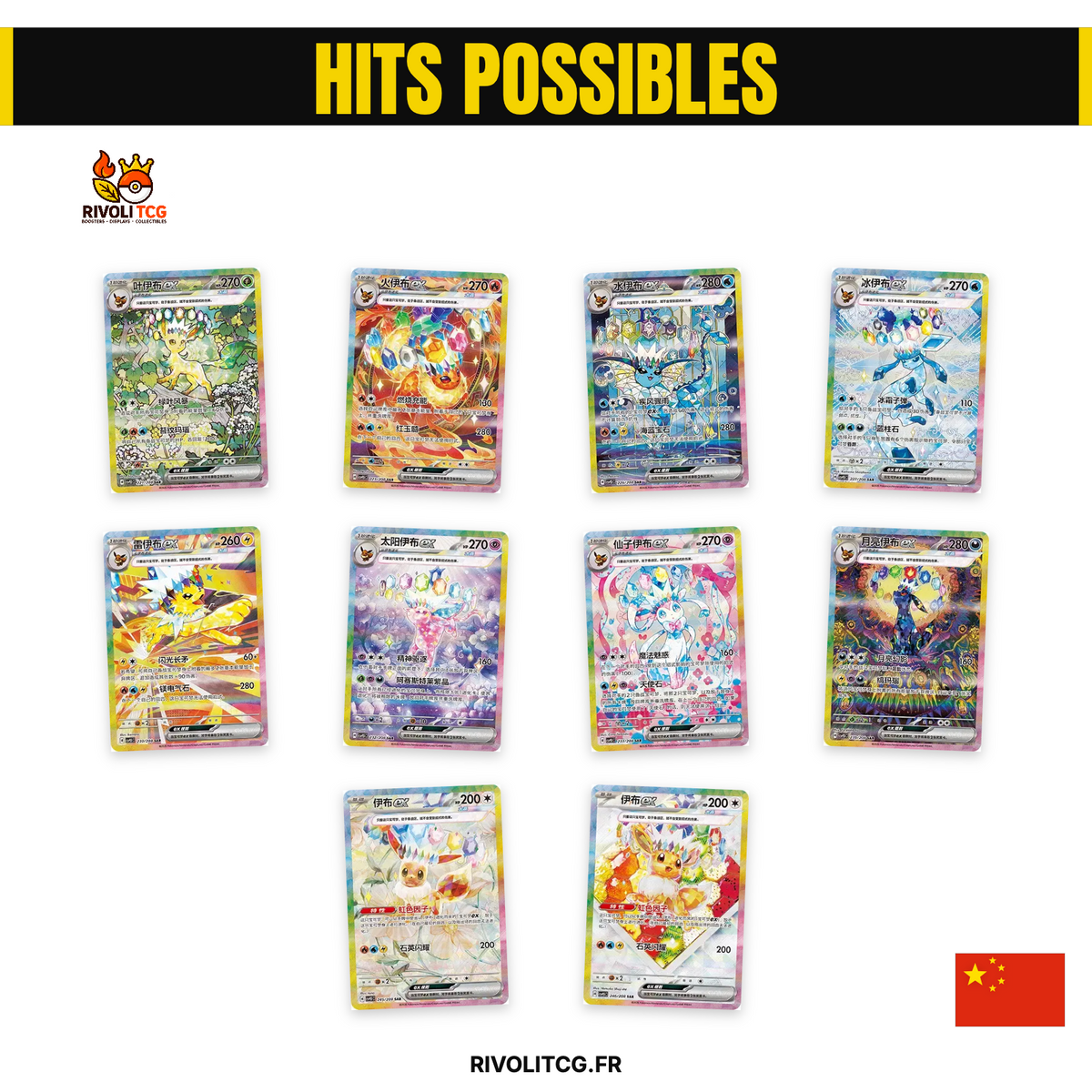 Coffret Pièce Évoli — Terastal Gathering (Chinois Simplifié)