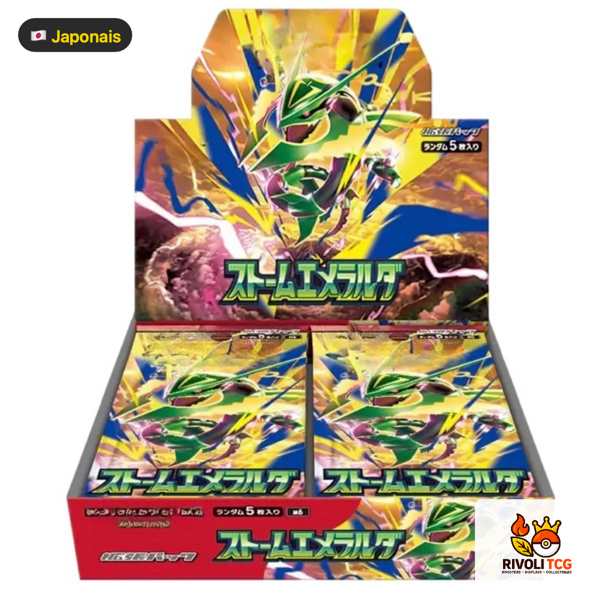 Display Pokémon Storm Emeralda M6 — Japonais — 30 Boosters